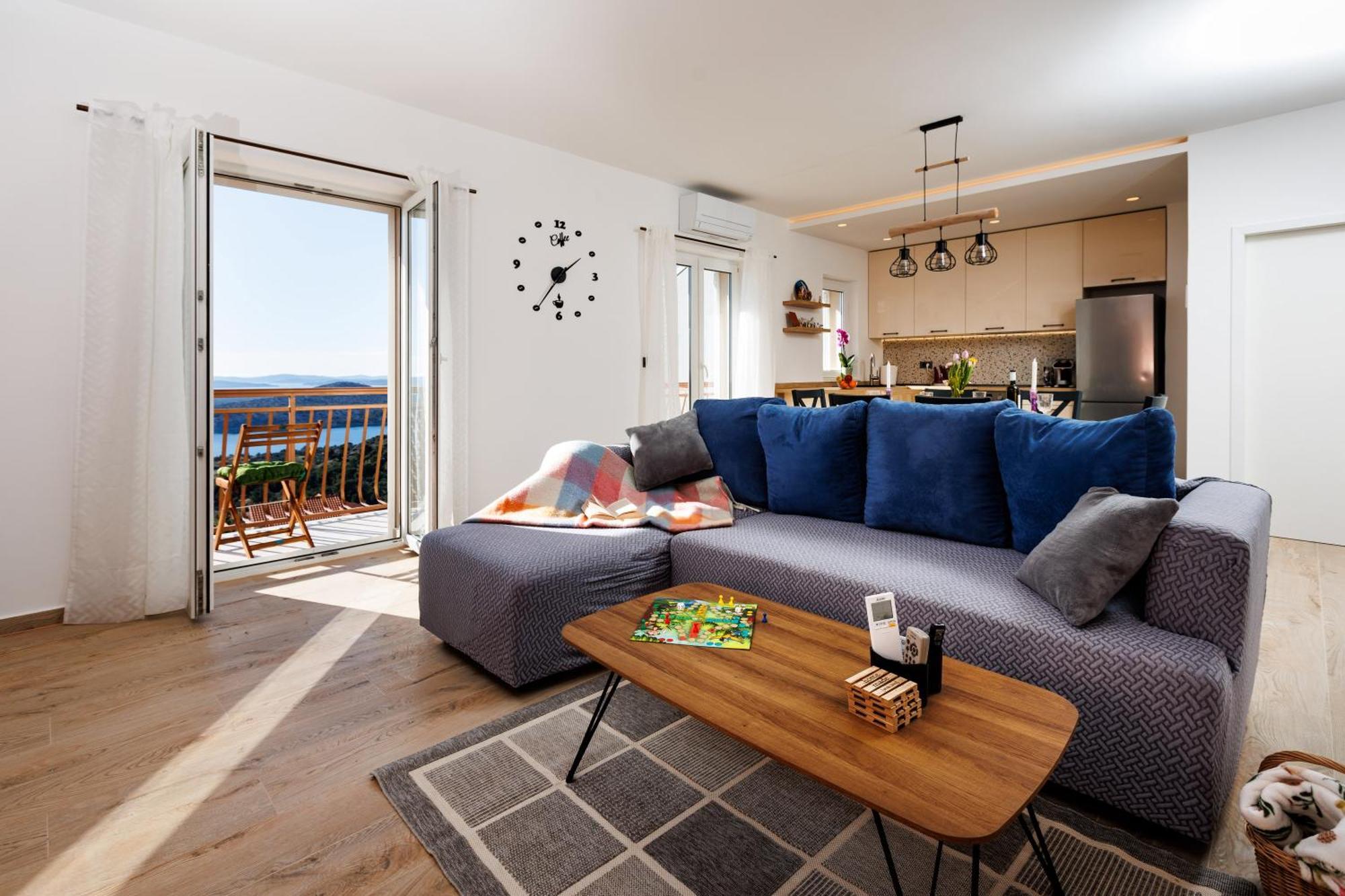 Summer Breeze Apartment - Quiet Place With A Spectacular View And A Garden Sibenik Ngoại thất bức ảnh